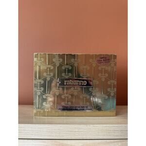 Rabanne Eyephoria Golden Hour Beauty Trio: mascara, lip balm, & eyeshadow